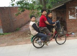 Still only a few children in rural areas are possessing an own bicycle