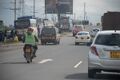 Vehicles along Mombasa road, Nairobi