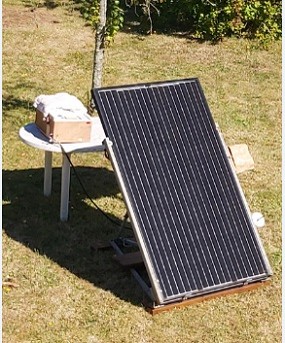 Photovoltaic Solar Cooking Without Batteries Using PTC Ceramic