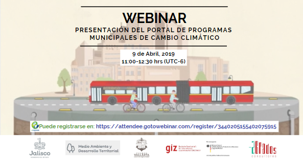 Webinar “Presentación del Portal de Programas Municipales de Cambio Climático en México”