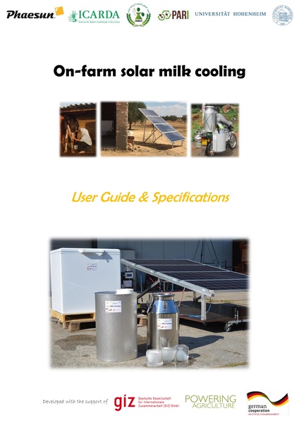 File:User Guide - On-farm Solar Milk Cooling System.pdf