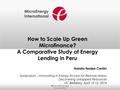 How to Scale Up Green Microfinance - A Comparative Study of Energy Lending in Peru.pdf