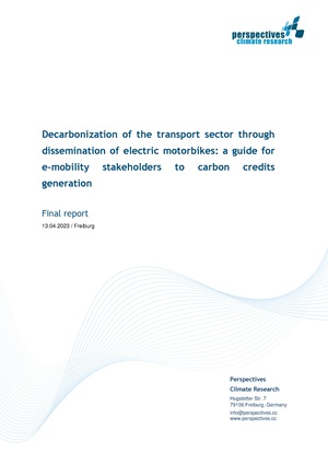 Perspectives 2023 Decarbonization of the transport sector through dissemination of electric motorbikes.pdf