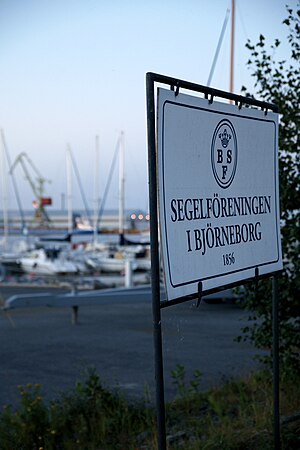 Segelföreningen i Björneborg -sign in Kallo.jpg