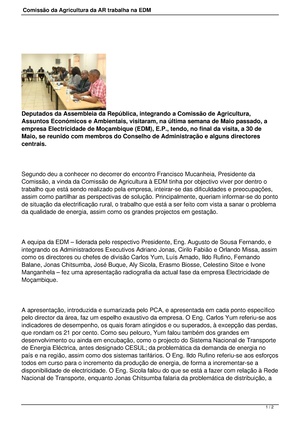 PT-Comissão da Agricultura da AR trabalha na EDM-Electricidade de Mocambique.pdf