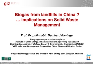 Biogas from Landfills in China.pdf