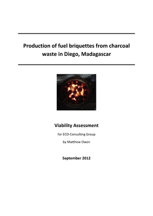 Production of Fuel Briquettes from Charcoal Waste in Madagascar.pdf