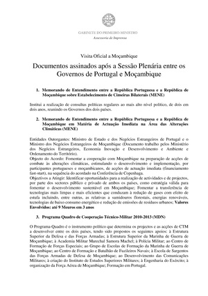 PT-Documentos assinados após a Sessão Plenária entre os Governos de Portugal e Moçambique-Gabinete do Primeiro Ministro.pdf