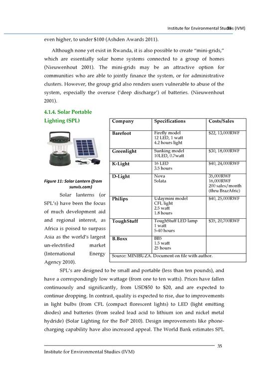 Can The Technological Innovation System Tis Approach Explain The Diffusion And Adoption Of Solar Pv In Rwanda