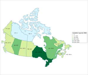 Analysis Of Renewable Energy In Canada - Energypedia