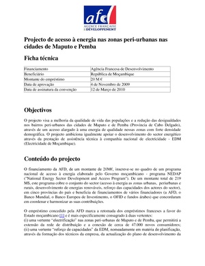 PT-Projecto de acesso à energia nas zonas peri-urbanas nas cidades de Maputo e Pemba-Agence Française de Développement.pdf