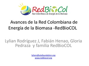 Avances de la Red Colombiana de Energía de la Biomasa -RedBioCOL.pdf