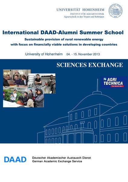 File:Programme - International DAAD Summer School 2013 - University of Hohenheim.pdf