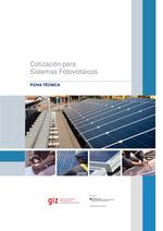 Ficha cotización para sistemas fotovoltaicos