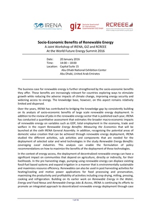 Renewable Energy Benefits Workshop WFES Abu Dhabi Minutes.pdf