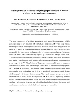 12. RERIS-Mr Ralph Farai Muvhiiwa-plasma-gasification-of-biomass-using-nitrogen-plasma-reactor-to-produc.pdf