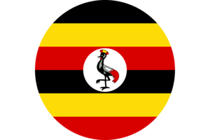 Flag of Uganda round.png