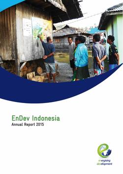 EnDev Indonesia Annual Report 2015