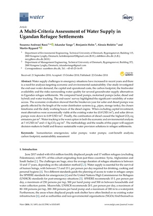 A Multi-Criteria Assessment ofWater Supply in Ugandan Refugee Settlements.pdf