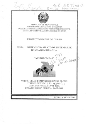 PT-Dimensionamento de sistemas de bombagem de água-Celso Domingos Guezane Alone.pdf