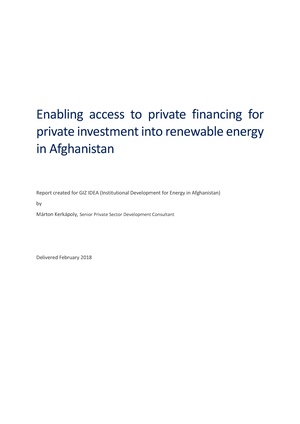 Access to Finance for RE - Final Report.pdf
