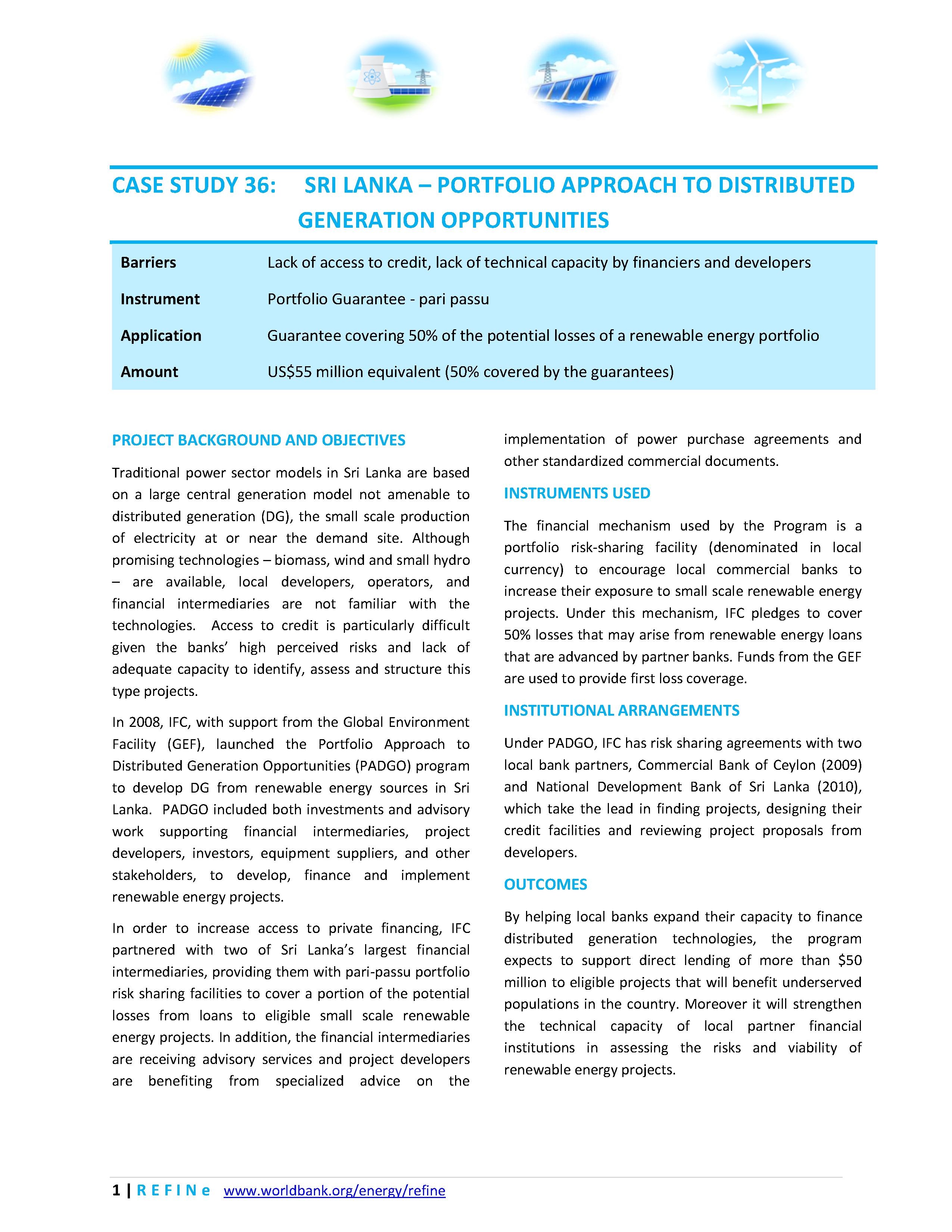 File:SriLanka - Portfolio Approach to Distributed Generation Opportunities.pdf