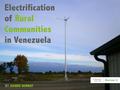 Electrification of Rural Communities with up to 40 Houses, Medical Center and School in Venezuela.pdf