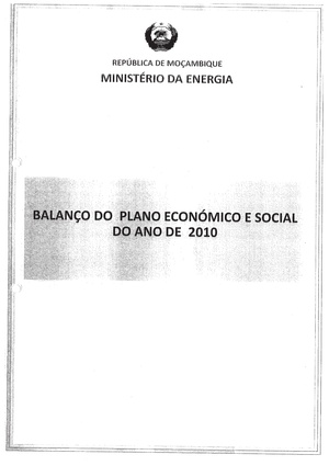 PT-Balanco do Plano Economico e Social do ano de 2010-Ministerio da Energia.pdf