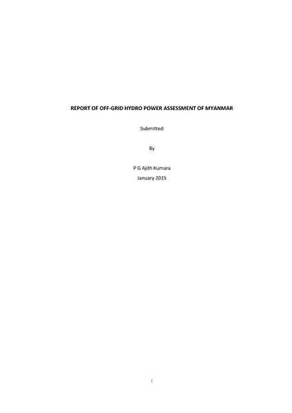 File:REVIEW REPORT OF OFF-GRID HYDRO POWER Jan 23 2015.pdf