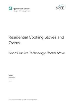 Residential Cooking Stoves and Oven - Rocket Stove.pdf