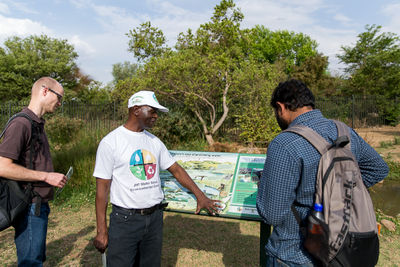 The JNF Walter Sisulu Environmental Center in Mamelodi, City of Tshwane, educates visitors about environmental issues in their community. 2020