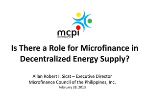 Is There a Role for Microfinance.pdf