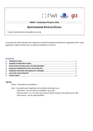 ERSEN Impact Evaluation 2016 School Questionnaire (french).pdf