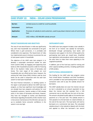 India UNEP Solar Loan Programme.pdf