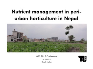4 D.Melzer Nutrient management of peri urban horticulture in Nepal.pdf
