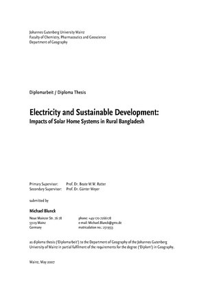Impact of Solar Home System in Rural Bangladesh.pdf