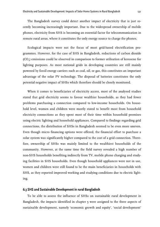 Electricity And Sustainable Development