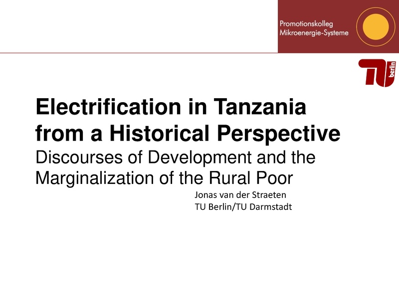 File:Electrification in Tanzania from a Historical Perspective.pdf