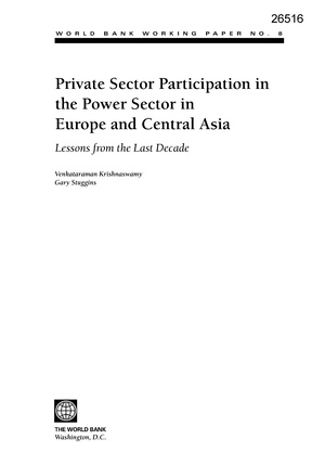 Private Sector Participation in the Power Sector in Europe and Central Asia.pdf