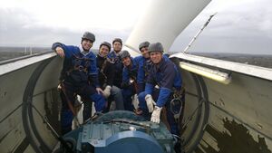 Brazilian teachers at a wind power training in North Germany.jpg