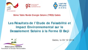 Résultats de l’Etude de Faisabilité et Impact Environnemental sur le Dessalement à la Ferme El Beji.pdf