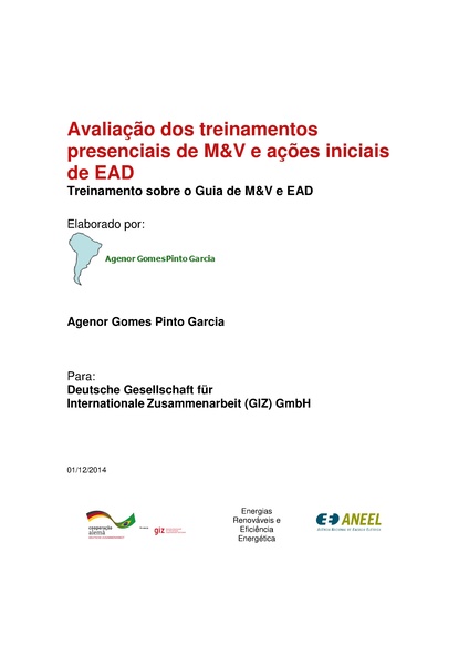 File:Avaliação dos treinamentos presenciais de M&V e ações iniciais de EAD.pdf