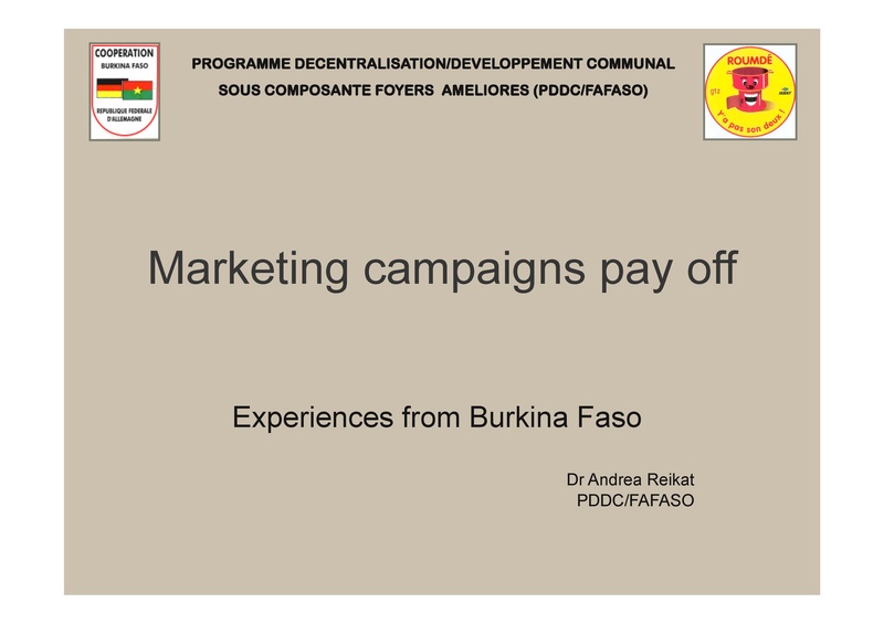File:GTZ Burkina Faso Marketing campaigns pay off 2007.pdf
