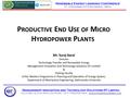 Productive End Use of Micro Hydro Nepal KathmanduUniversity.pdf