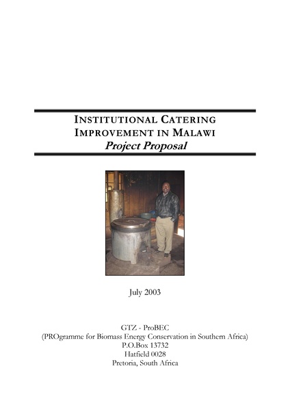 File:2003 GIZ ProBEC Institutional Catering Improvement in Malawi.pdf