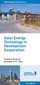 International Conference on Solar Energy Technology in Development Cooperation Program.pdf