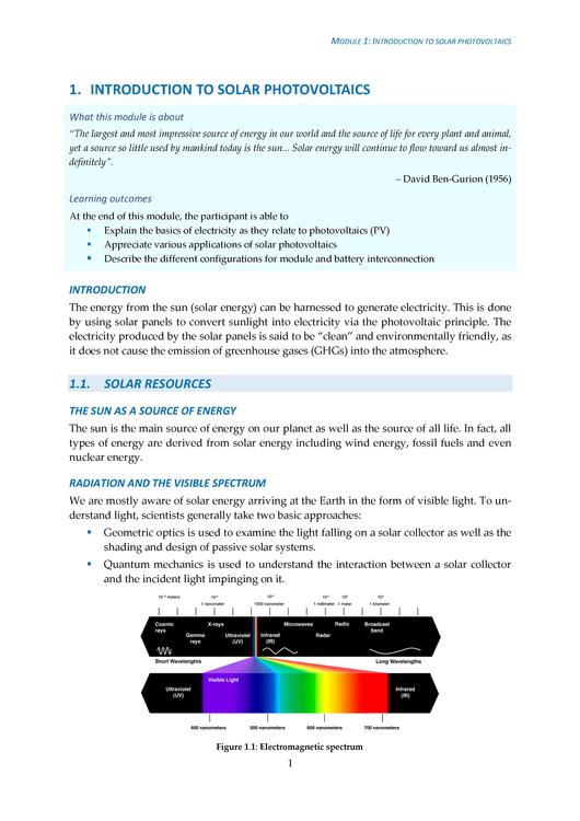 Filesolar Pv Installation Supervision Training Handbook