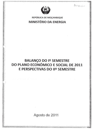 PT-Balanco do 1. Semestre do Plano Economico e Social de 2011 e Perspectivas do II. Semestre-Ministerio da Energia.pdf