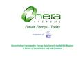 Decentralized Renewable Energy Solutions in the MENA Region - A Driver of Local Value and Job Creation.pdf