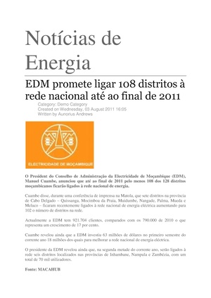 PT-EDM promete ligar 108 distritos a rede nacional ate ao final de 2011-Aunorius Andrews.pdf